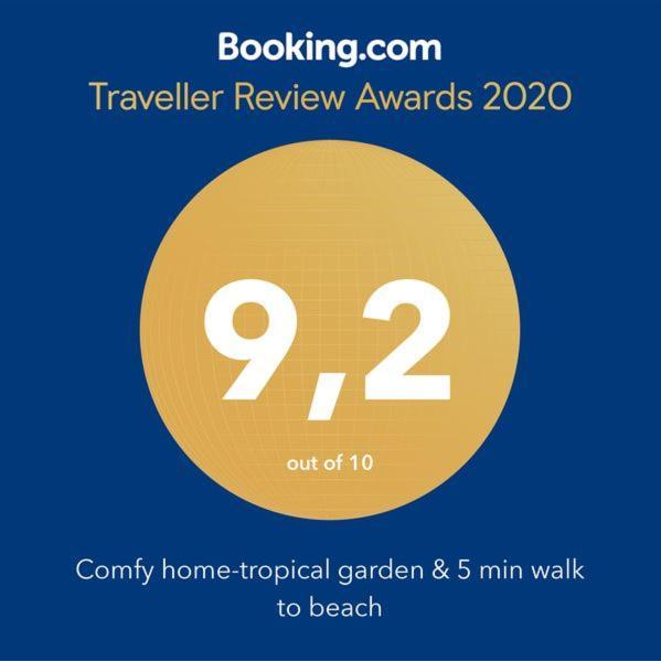 Comfy Home-Tropical Garden & 5 Min Walk To Beach 타마린 외부 사진